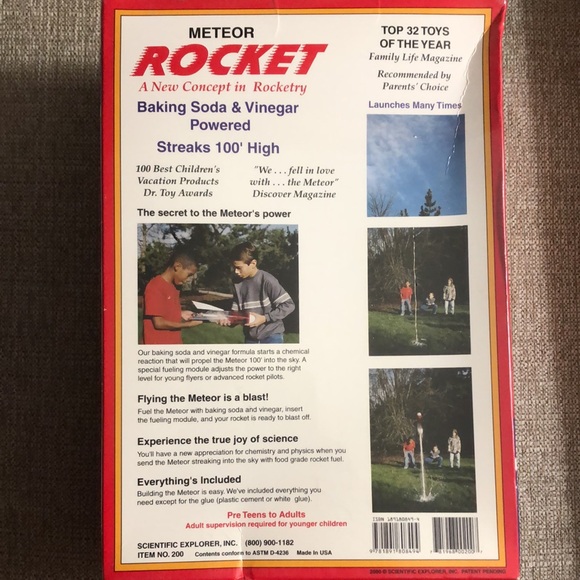 Scientific Explorer Meteor Rocket - Picture 2 of 4